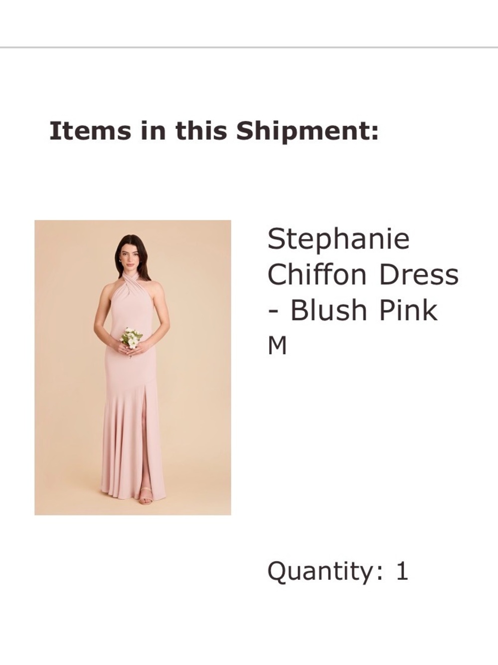 Birdy Grey Blush Pink Halter Maxi Dress
